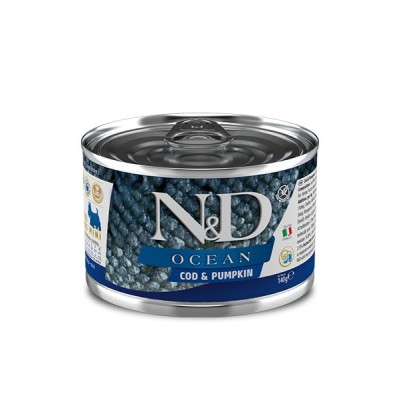 Natural And Delicious Ocean Wet Food Cod Adult Mini140g